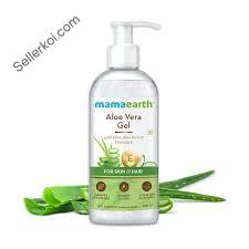 Mamaearth aloe vera gel with pure aloe vera & vitamin E for skin and hair 300.0 ml